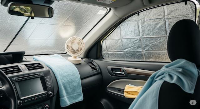 夏の車中泊に必要なものとは
