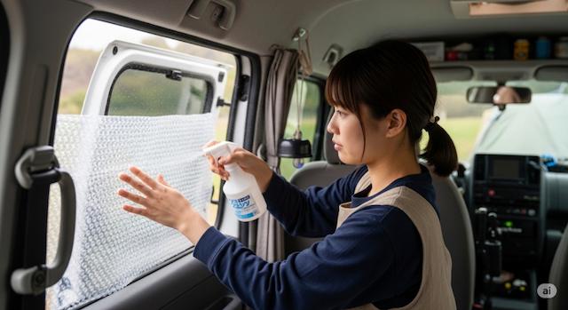 断熱シートの代用として使えるプチプチの活用法