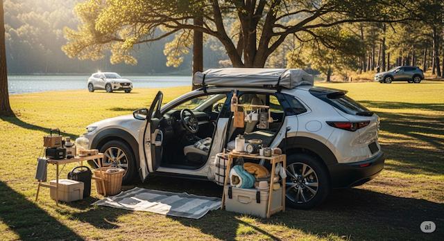 CX-30の車中泊における快適性 | ライバル車との比較