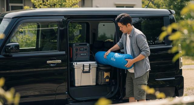 N-BOX JOYでの車中泊の魅力と実用性について解説