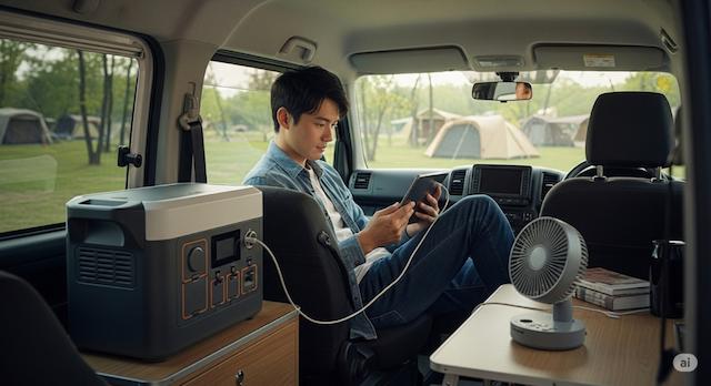 あると便利な車中泊キットは?