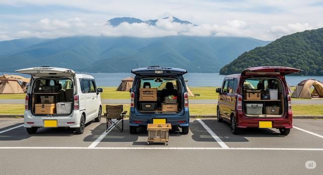 車中泊に向いてる軽自動車は?