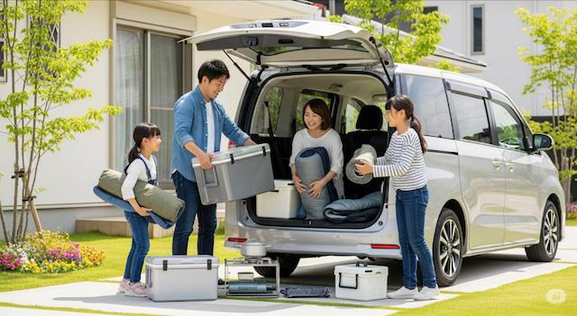セレナで車中泊!4人で快適に過ごすための準備と工夫