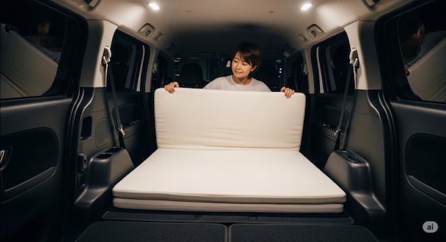 セレナの車中泊におすすめのニトリのマット