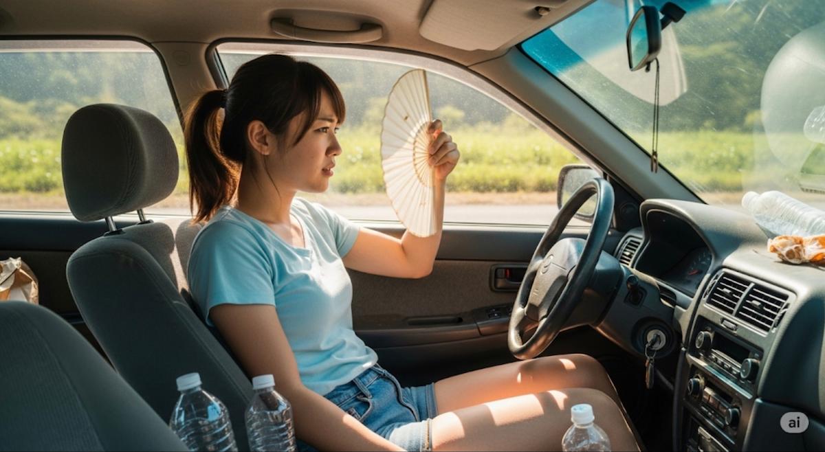 車の冷房が効かない原因と対策｜ぬるい風の修理費用相場と応急点検法