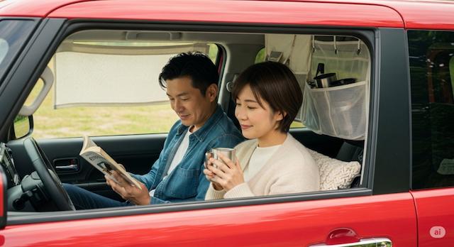 N-BOXでの2人車中泊を快適にする工夫と注意点