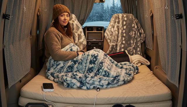 車中泊の暖房にニトリ製品は使える？