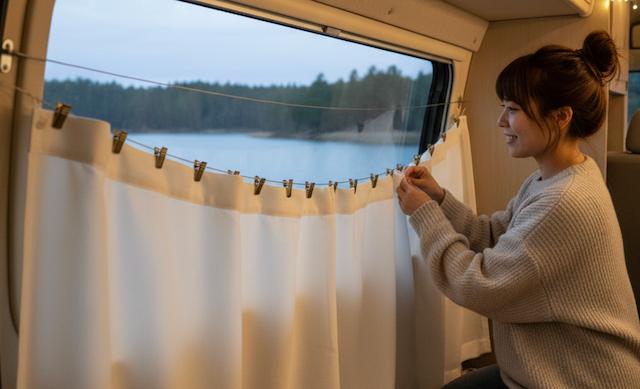 カーテンワイヤーなら曲線にも対応