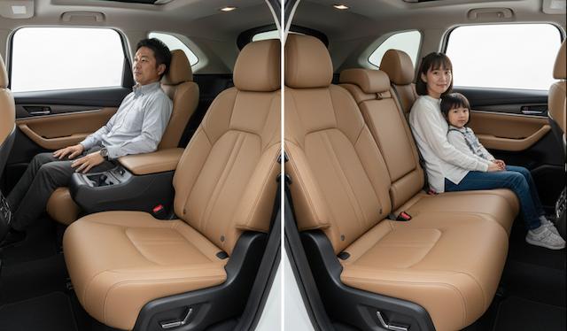 6人乗りと7人乗りの違いとは