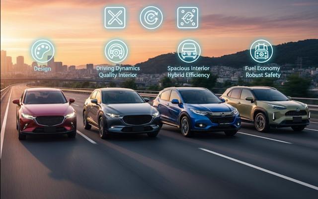 CX3・CX30とライバル車を比較