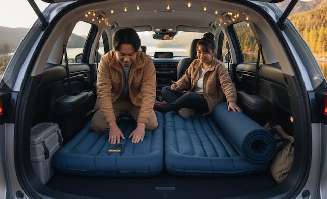 段差解消に必須の車中泊マットの選び方