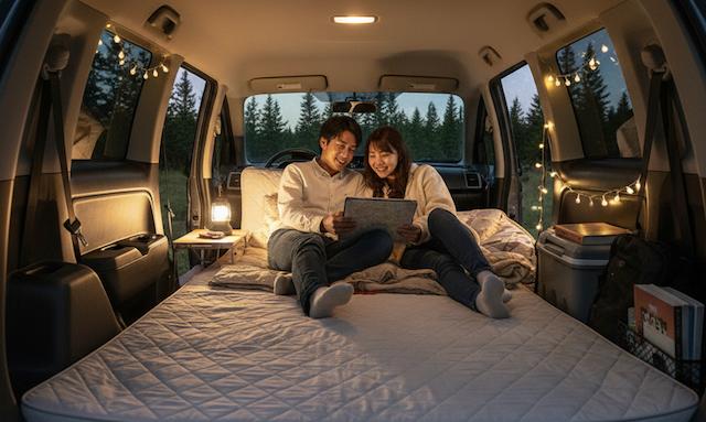 シエンタで車中泊 | フルフラットにするための基本を解説